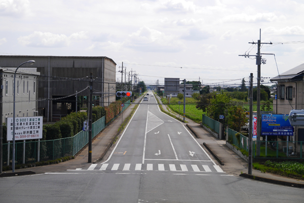 下館飛行場跡（下館飛行場通り）（しもだてひこうじょうあと）の紹介