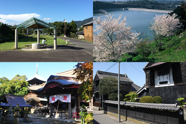 筑波山麓と田園コースの紹介
